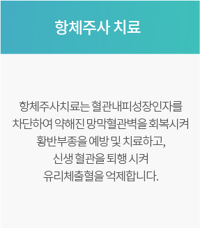 항체주사 치료